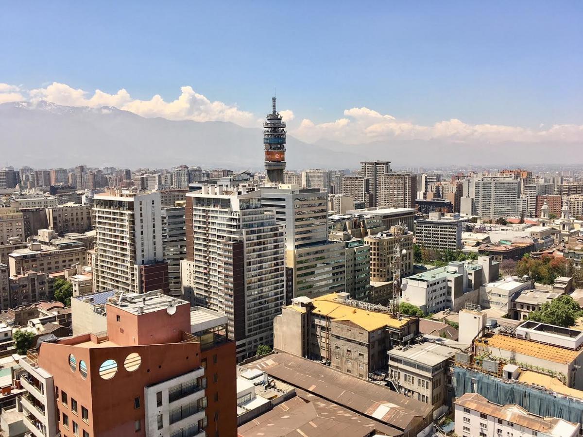 Moneda Express Apart Santiago de Chile Exteriör bild